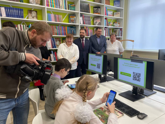 В Сосновоборске распахнула свои двери Городская детская библиотека после модернизации В Сосновоборске распахнула свои двери Городская детская библиотека после модернизации 6